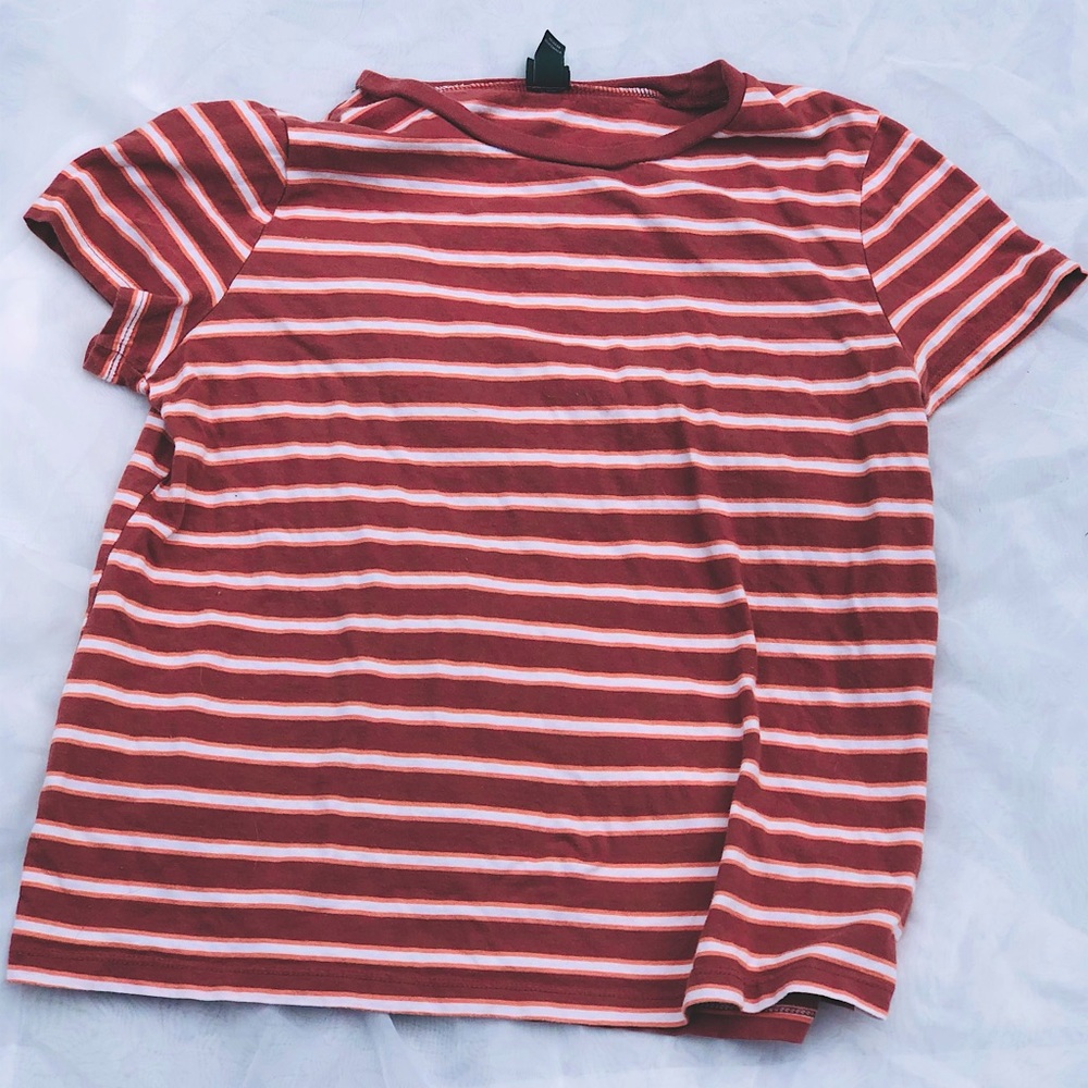 Wild fable orange white and green shirt brand new!